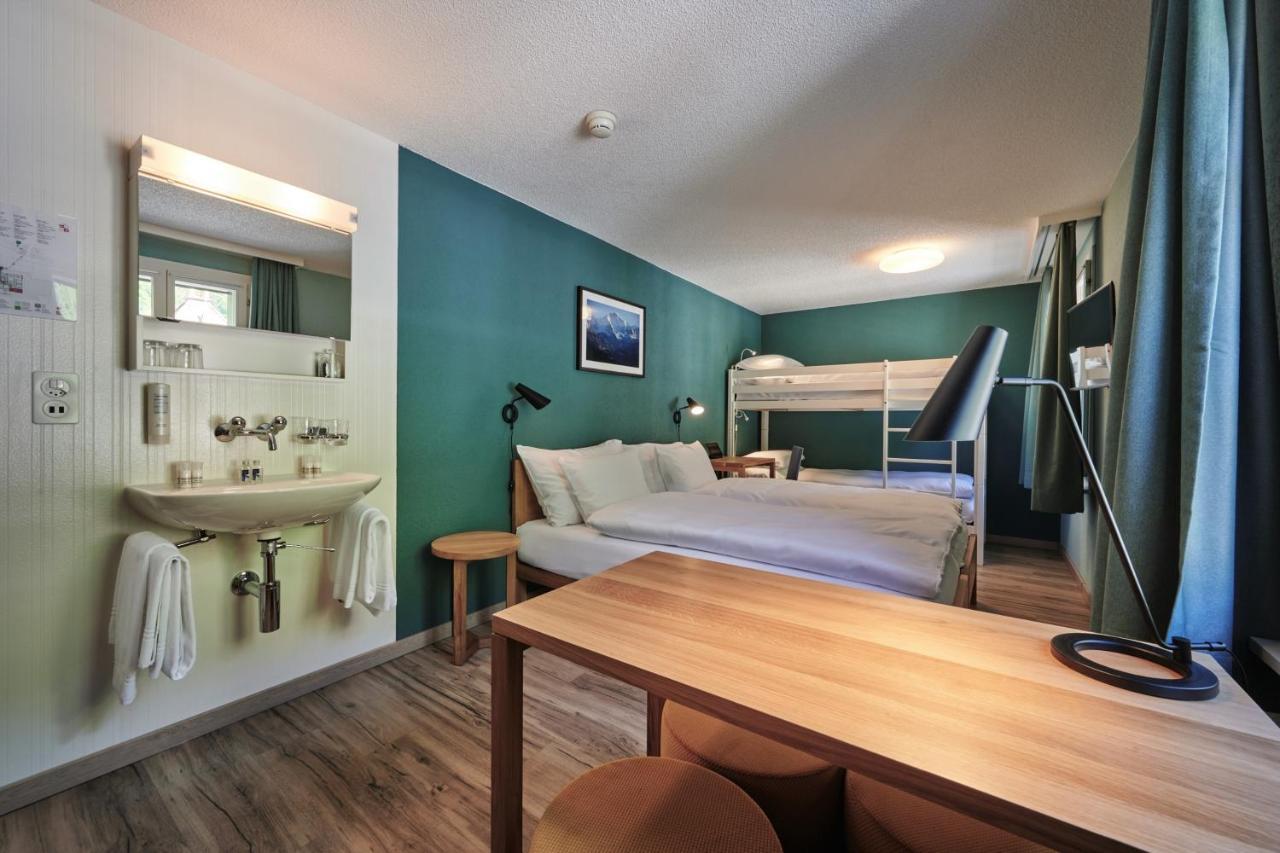 5Th Floor Basic Rooms - Shared Bathrooms Ιντερλάκεν Εξωτερικό φωτογραφία